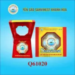 Hộp quà tặng Yến sào Sanvinest Khánh Hòa chính hiệu tinh chế dạng tổ - Hộp 20g