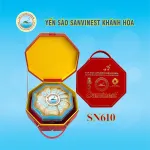 Yến sào Sanvinest Khánh Hòa chính hiệu tinh chế dạng tổ - Hộp 100gr (SN610)