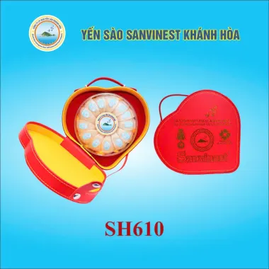 Yến sào Sanvinest Khánh Hòa chính hiệu tinh chế dạng tổ - Hộp 100g