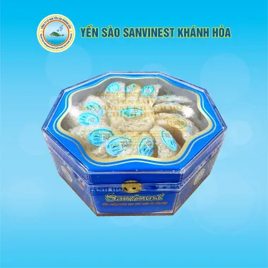 Yến sào Sanvinest Khánh Hòa chính hiệu tinh chế dạng tổ 100gr - N610
